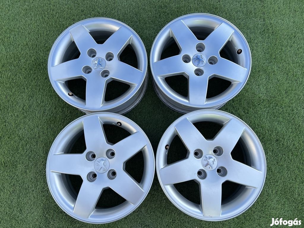 4x108 15" Peugeot gyári alufelni 6Jx15h2 ET23