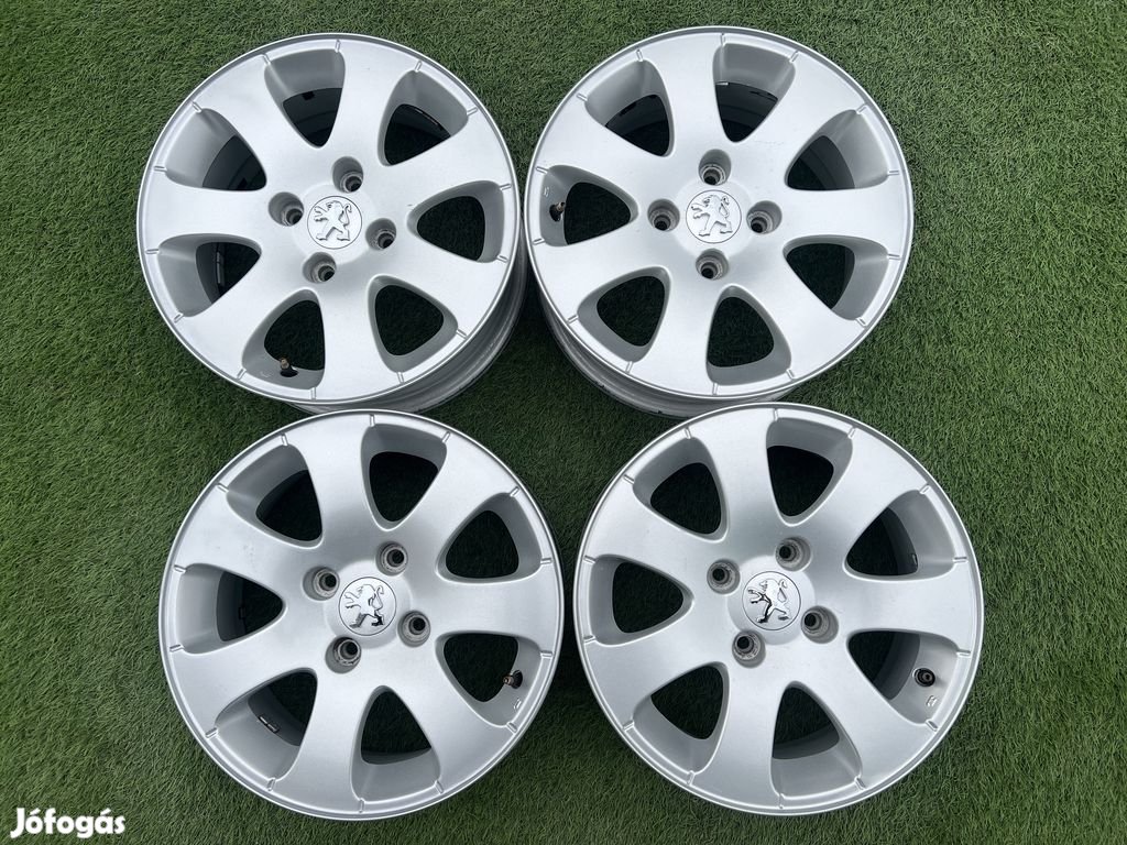 4x108 15" Peugeot gyári alufelni 6Jx15h2 ET27