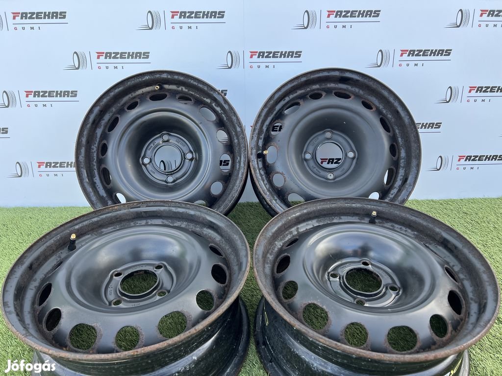 4x108 15" Peugeot gyári lemezfelni 6,5Jx15h2 ET27