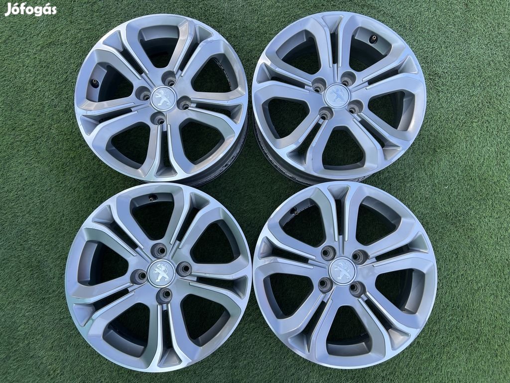 4x108 16" Peugeot gyári alufelni 6Jx16h2 ET23