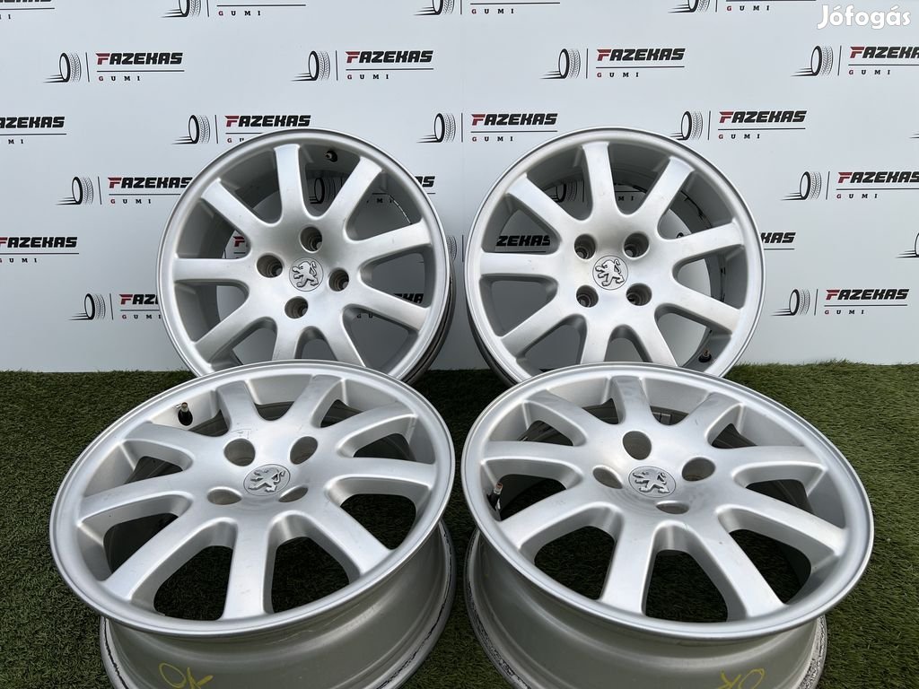 4x108 16" Peugeot gyári alufelni 6,5Jx16h2 ET28