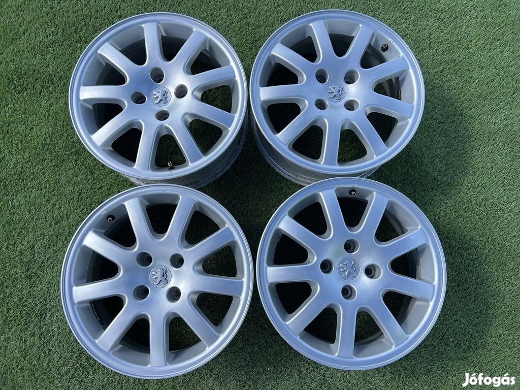 4x108 16" Peugeot gyári alufelni 6,5Jx16h2 ET28