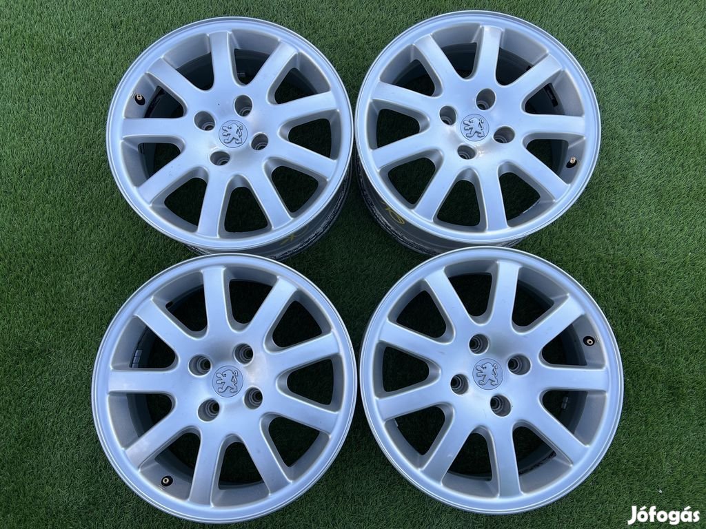 4x108 16" Peugeot gyári alufelni 6,5Jx16h2 ET28