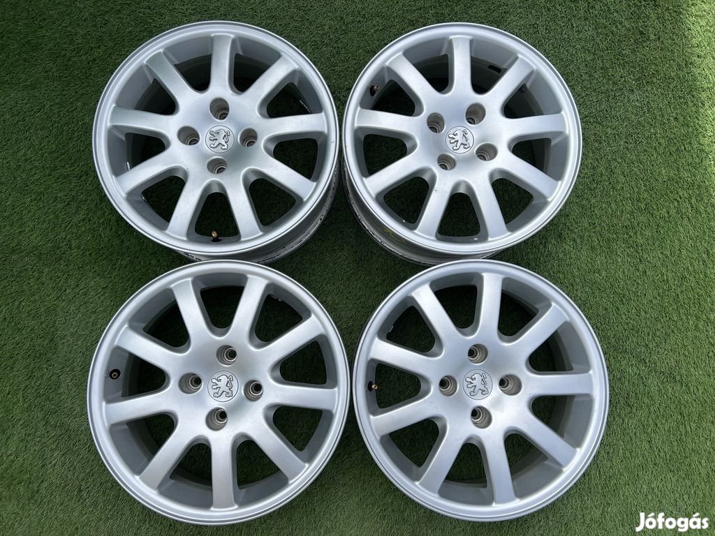 4x108 16" Peugeot gyári alufelni 6,5Jx16h2 ET28