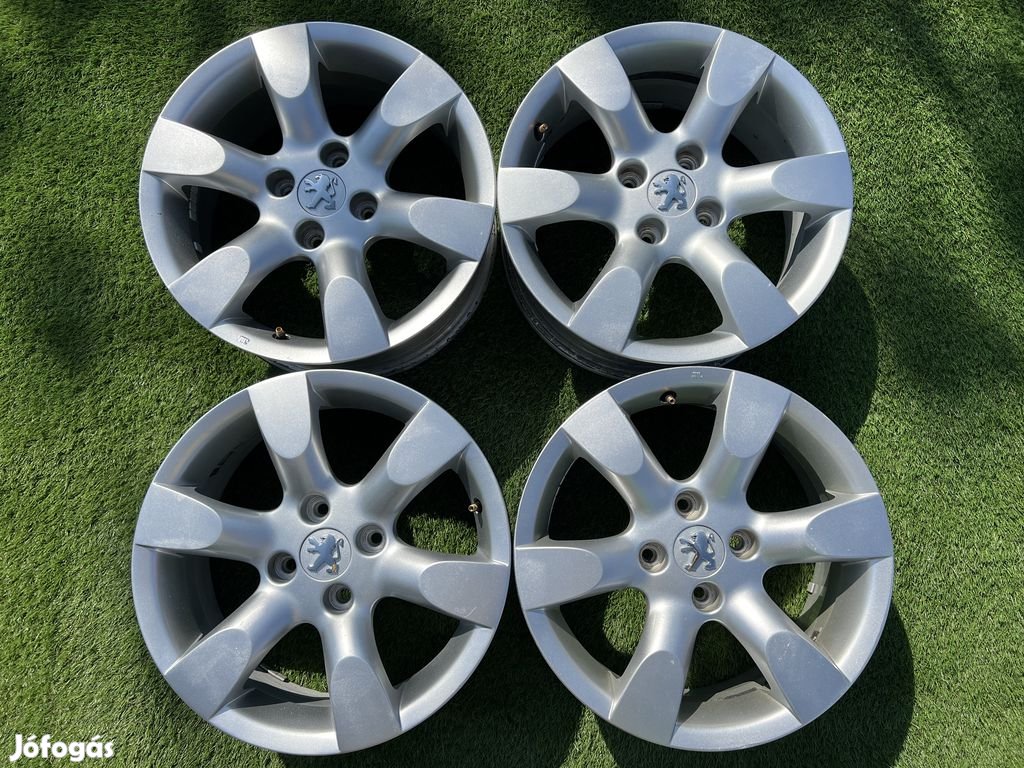 4x108 16" Peugeot gyári alufelni 6,5Jx16h2 ET31