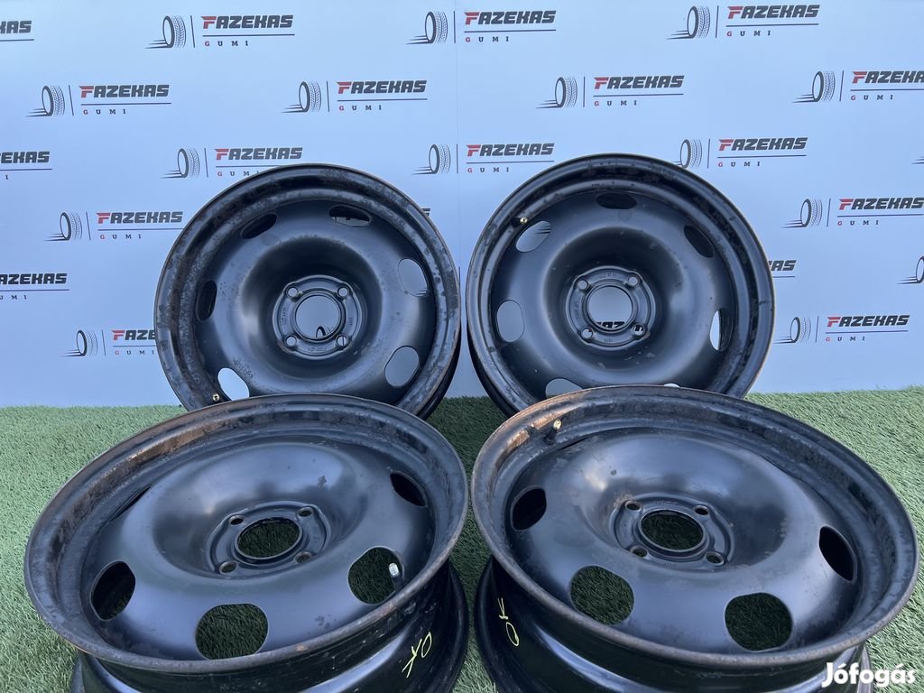 4x108 16" Peugeot gyári lemezfelni 6,5Jx16h2 ET25