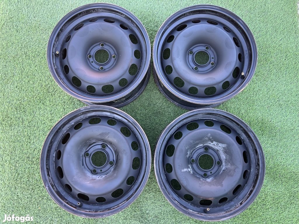 4x108 16" Peugeot gyári lemezfelni 7Jx16h2 ET32