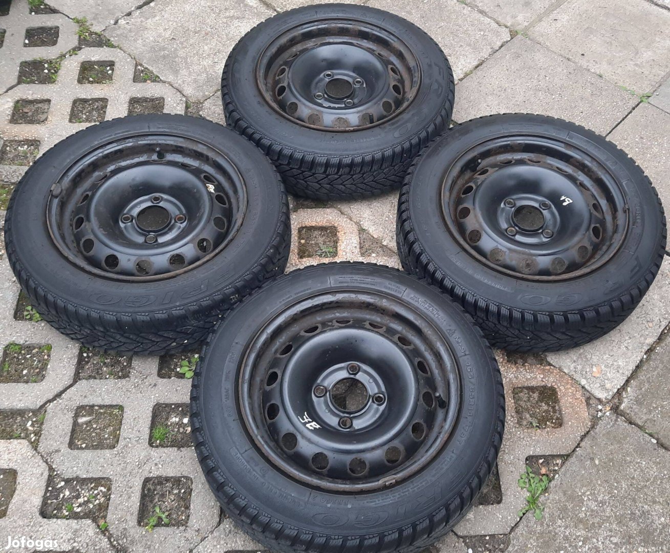 4x108 Eredeti Acélfelni 14" Peugeot, Citroen