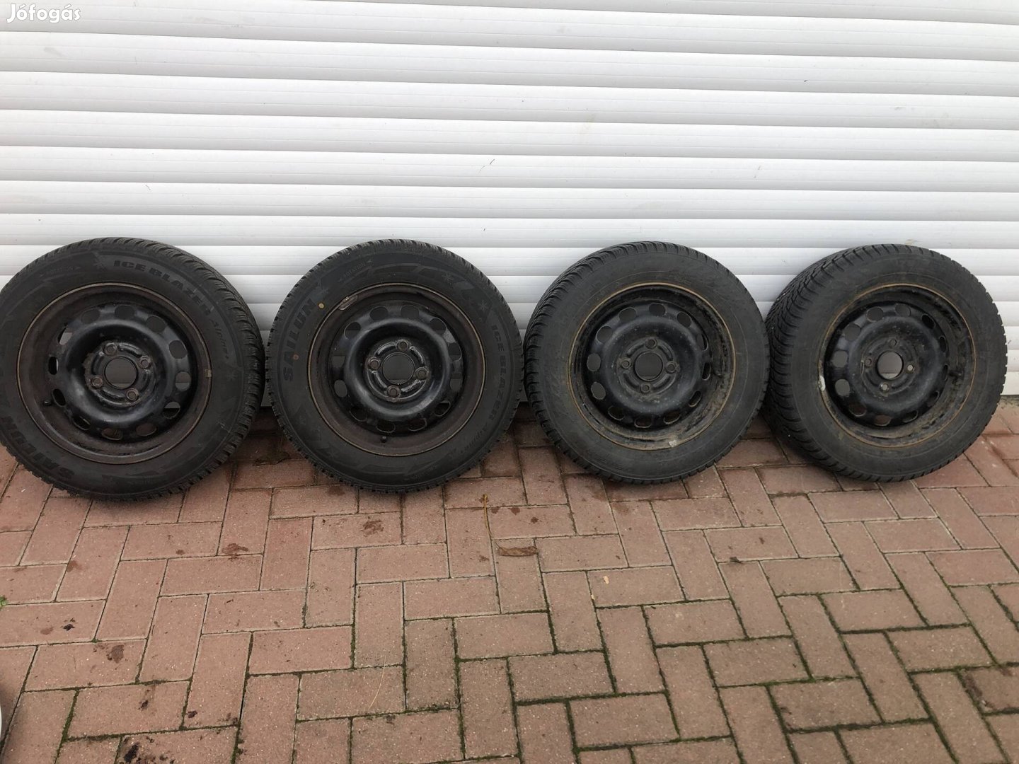 4x108 Ford lemez felni + új téli gumi 175/65 r14