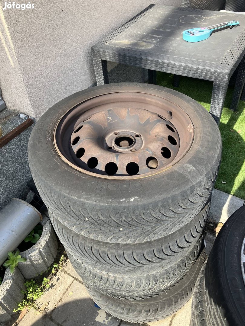 4x108 Peugeot Citroen gyári lemezfelni acélfelni