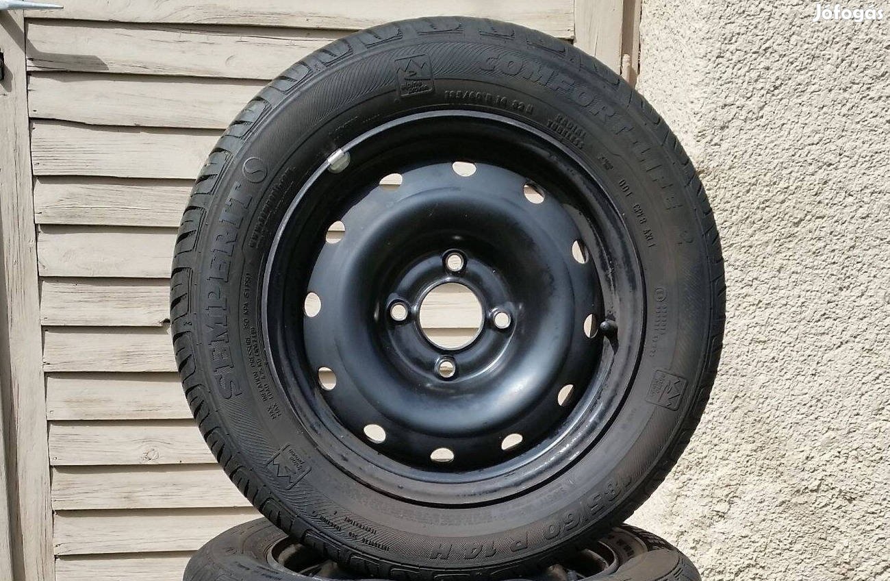 4x108 R14 Peugeot Felni újszerű gumival 185/60 Citroen