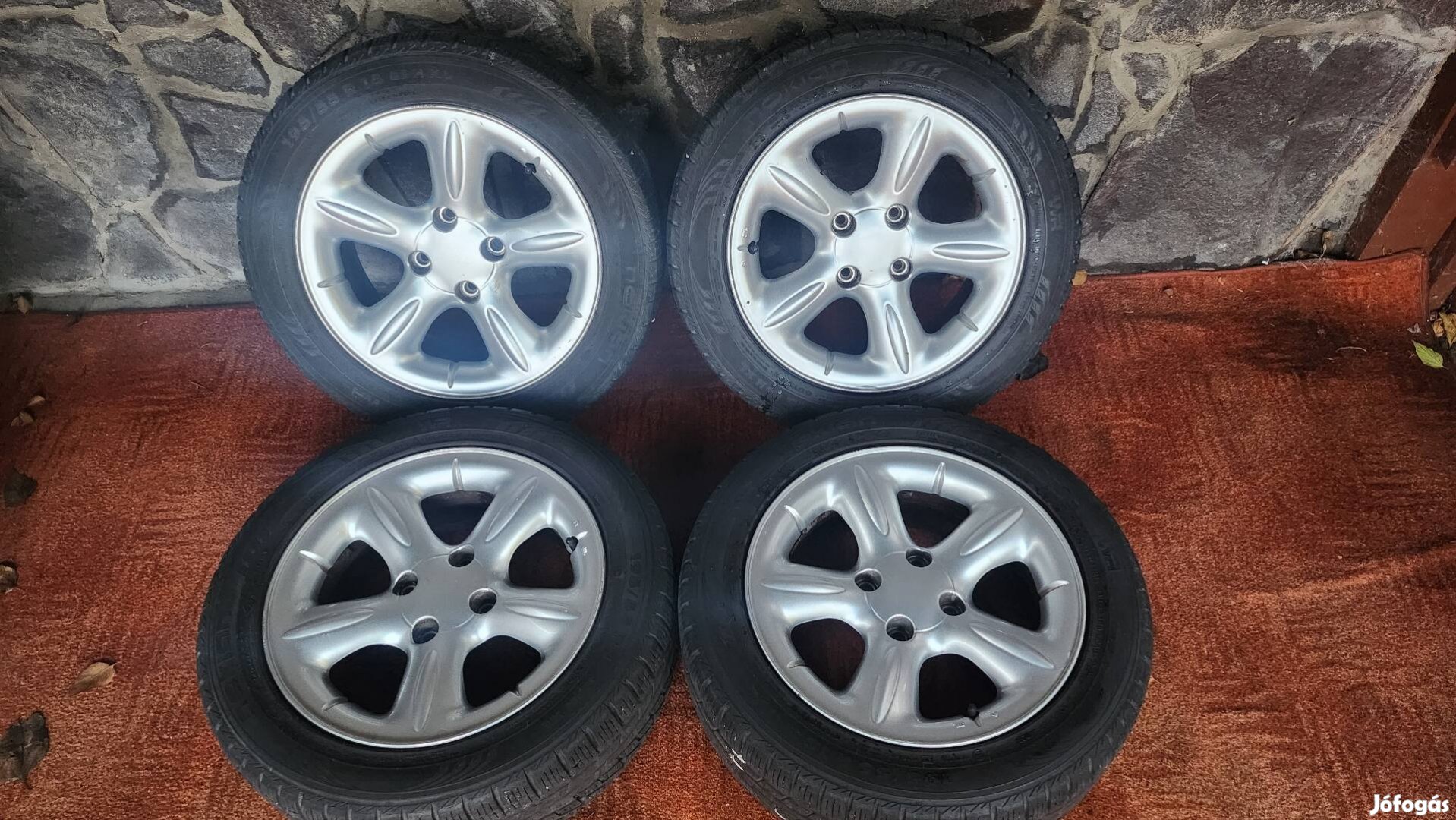 4x108 R15 4*108 15" Citroen Peugeot alufelni téligumival