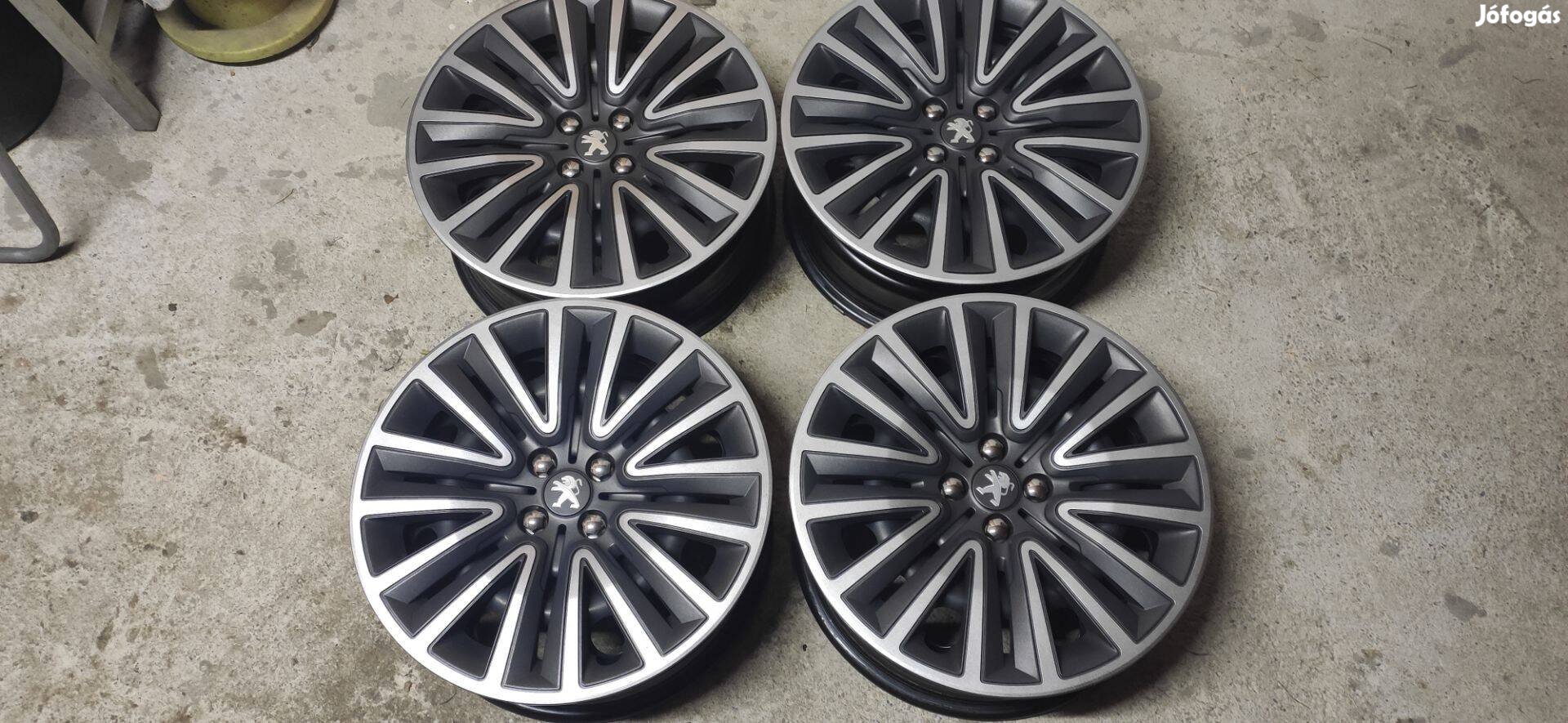 4x108 R16 Peugeot rozsdamentes lemezfelni disztárcsával