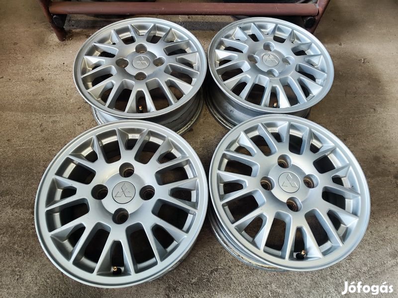 4x114,3 15" Gyári Mitsubishi Alufelni Felni 90Garage #1165