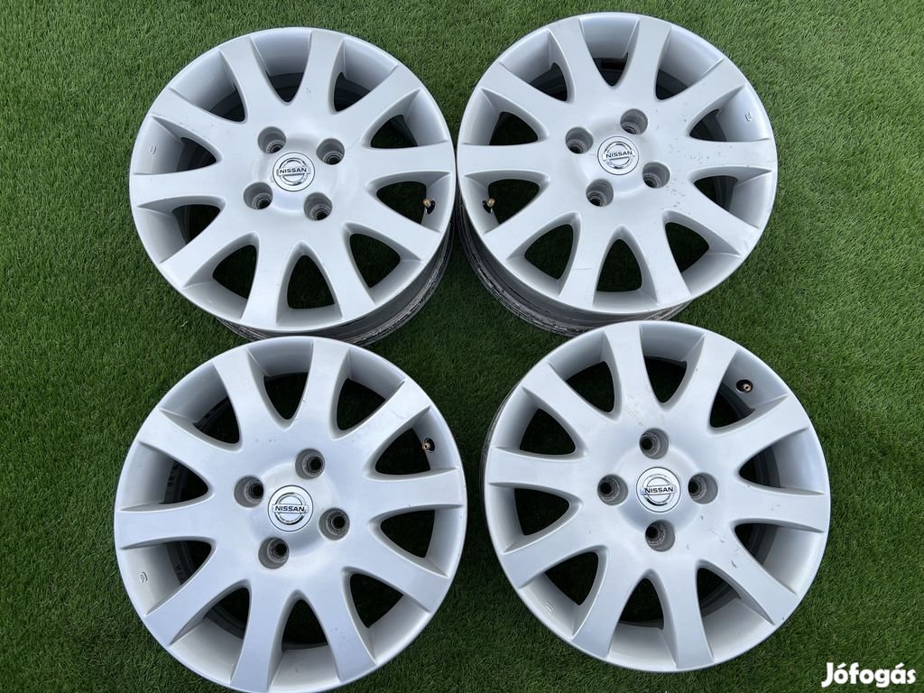 4x114.3 16" Nissan gyári alufelni 6Jx16h2 ET45