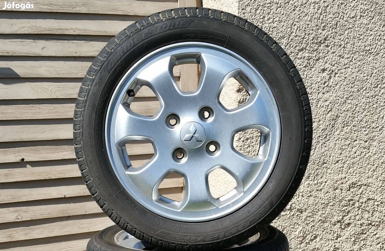 4x114,3 R15 Mitsubishi Alufelni nagyonjó gumival 185/55 Nissan Hyundai