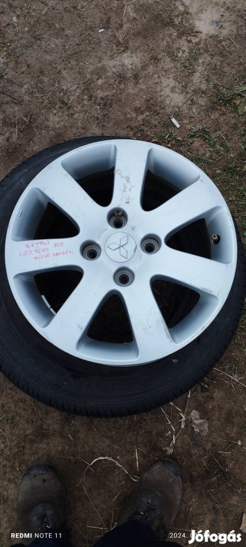 4x114.3 as 16" os alufelni szett mitsubishi