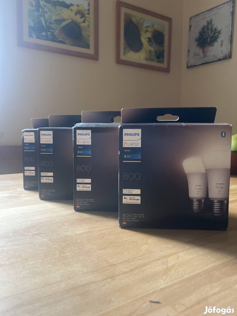 4x2 Philips HUE White 800 féláron