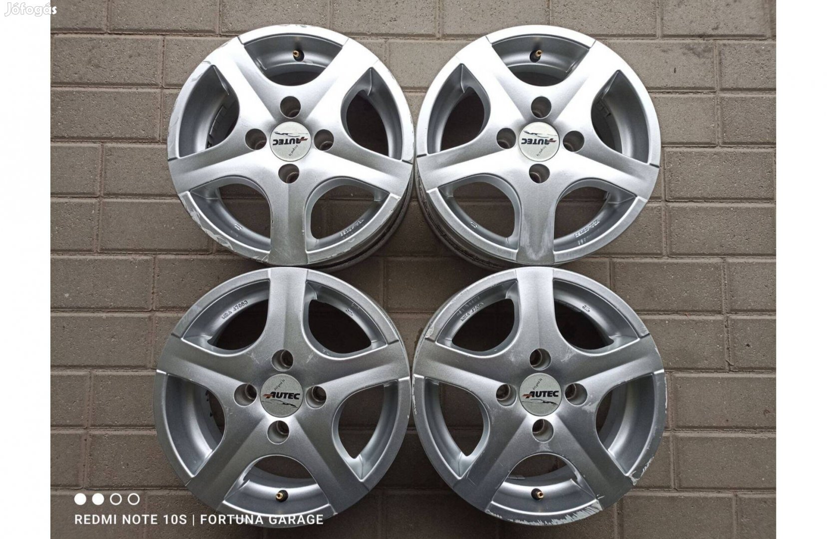 4x98 13" Autec használt alufelni garnitúra