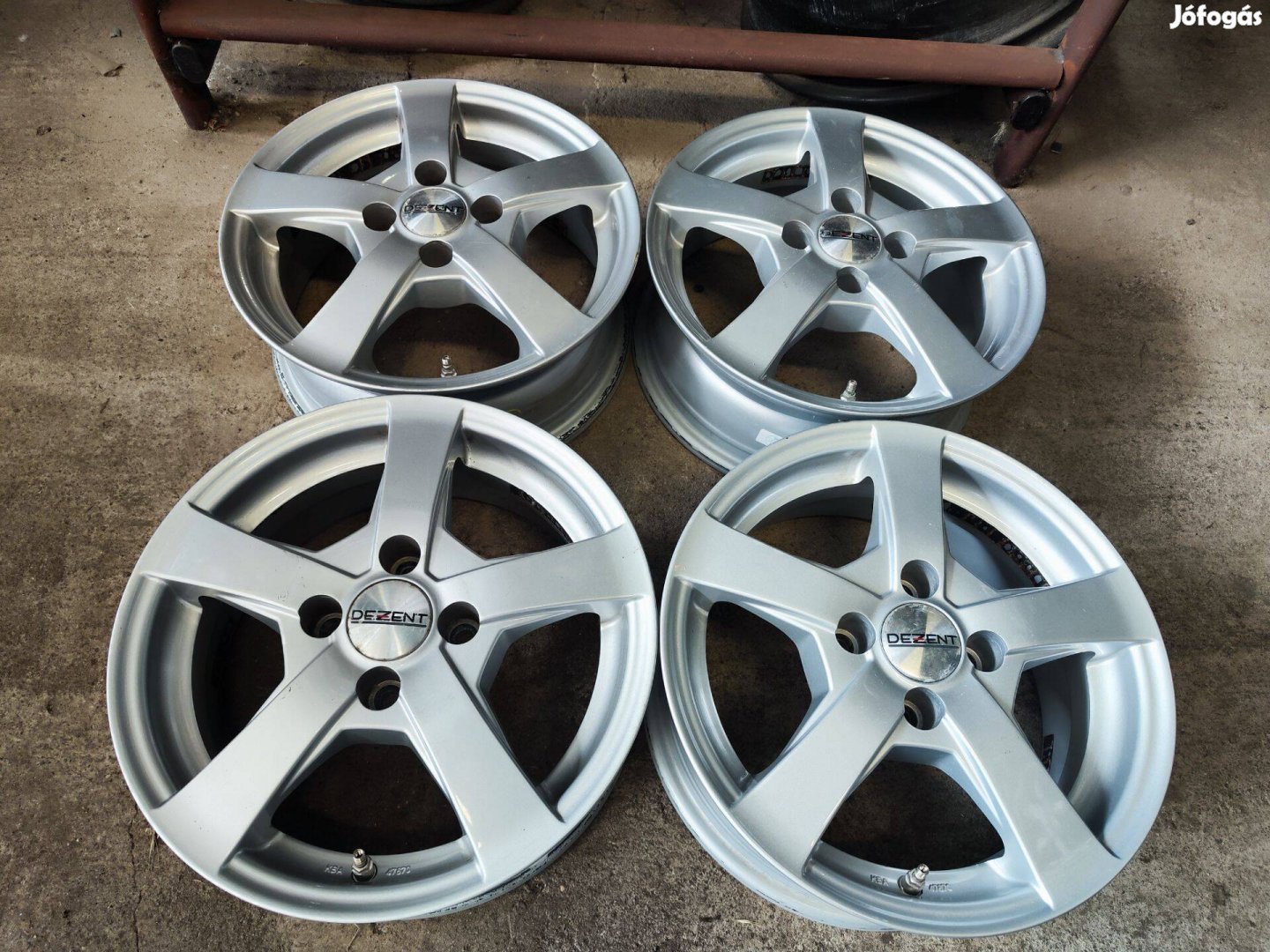 4x98 14" Dezent Alufelni Felni 90Garage #1322