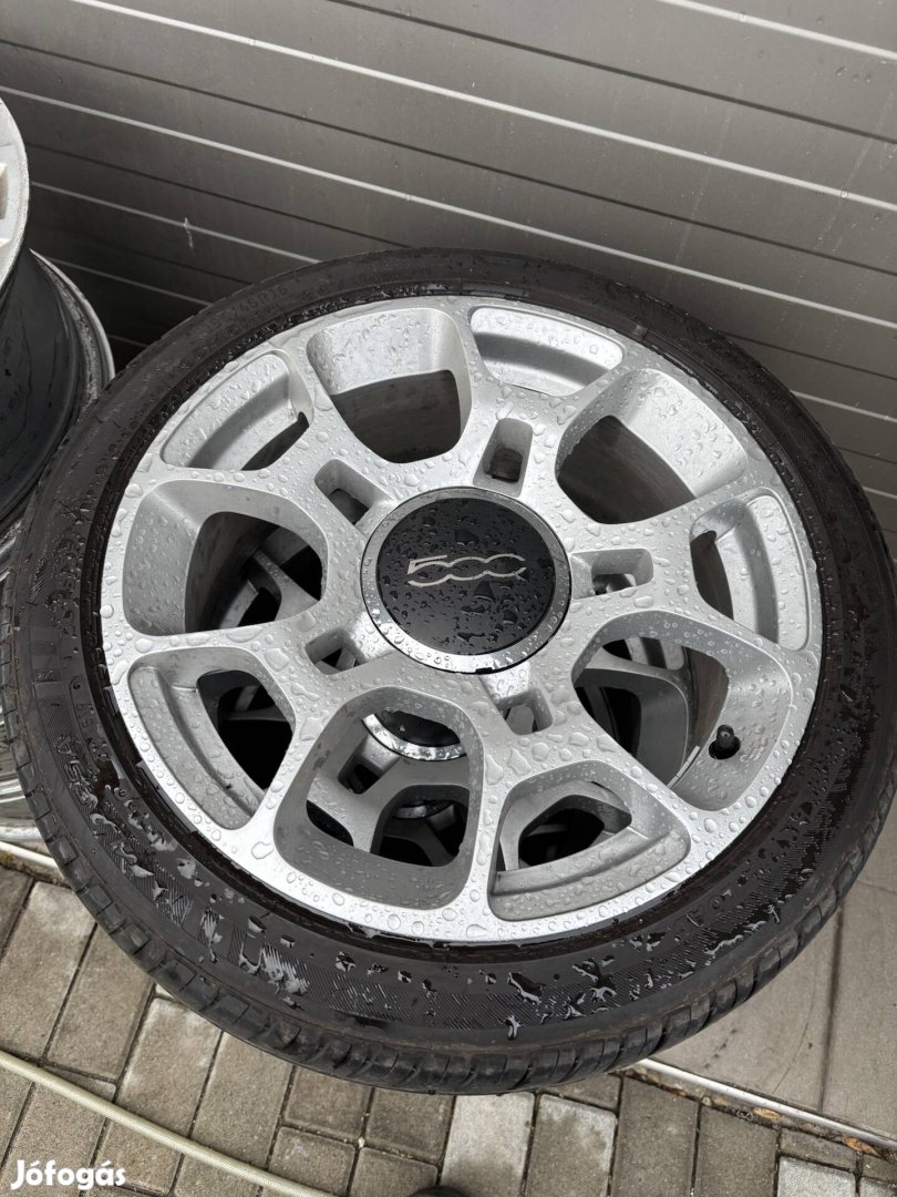 4x98 16" Fiat 500 Alufelni 195/45 R16 nyárigumi