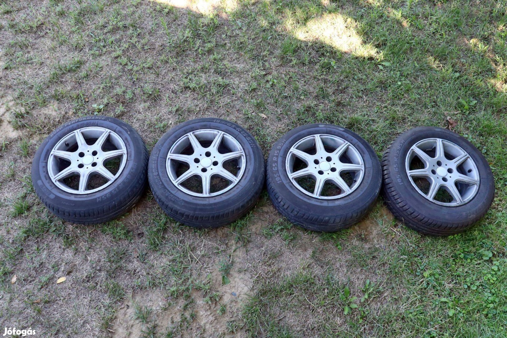 4x98 Fiat könnyűfém felni szett, alufelni, 15"