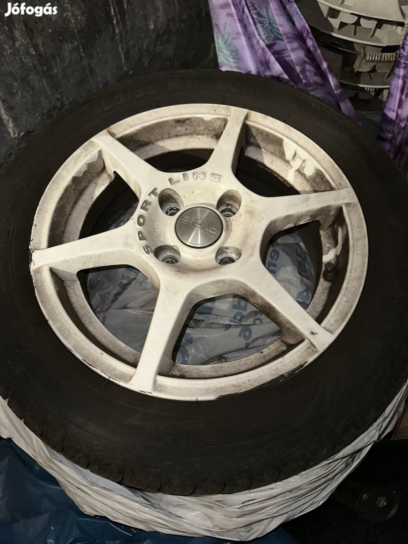 4x98 Skad R14 felni + nyári gumi