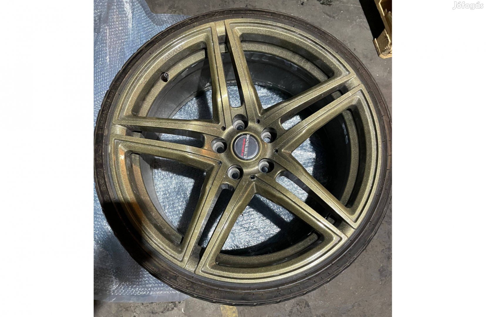 4x 19" Borbet aranyszínű felni 5x112 alufelni 19 colos Audi Mercedes