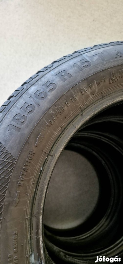 4x Continental 185/65/15 
