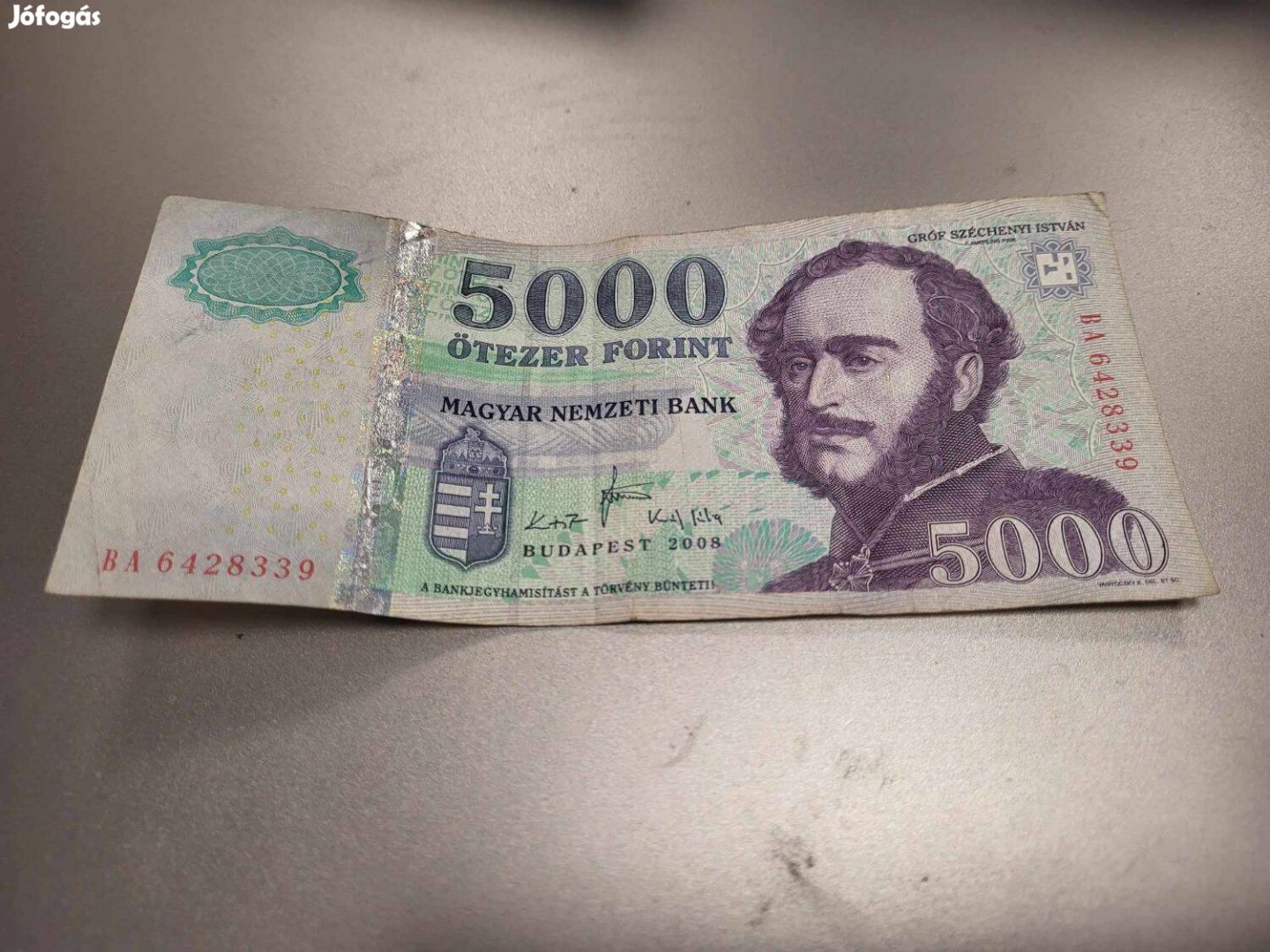 5000 Ft-os, 2008-as, BA jelü