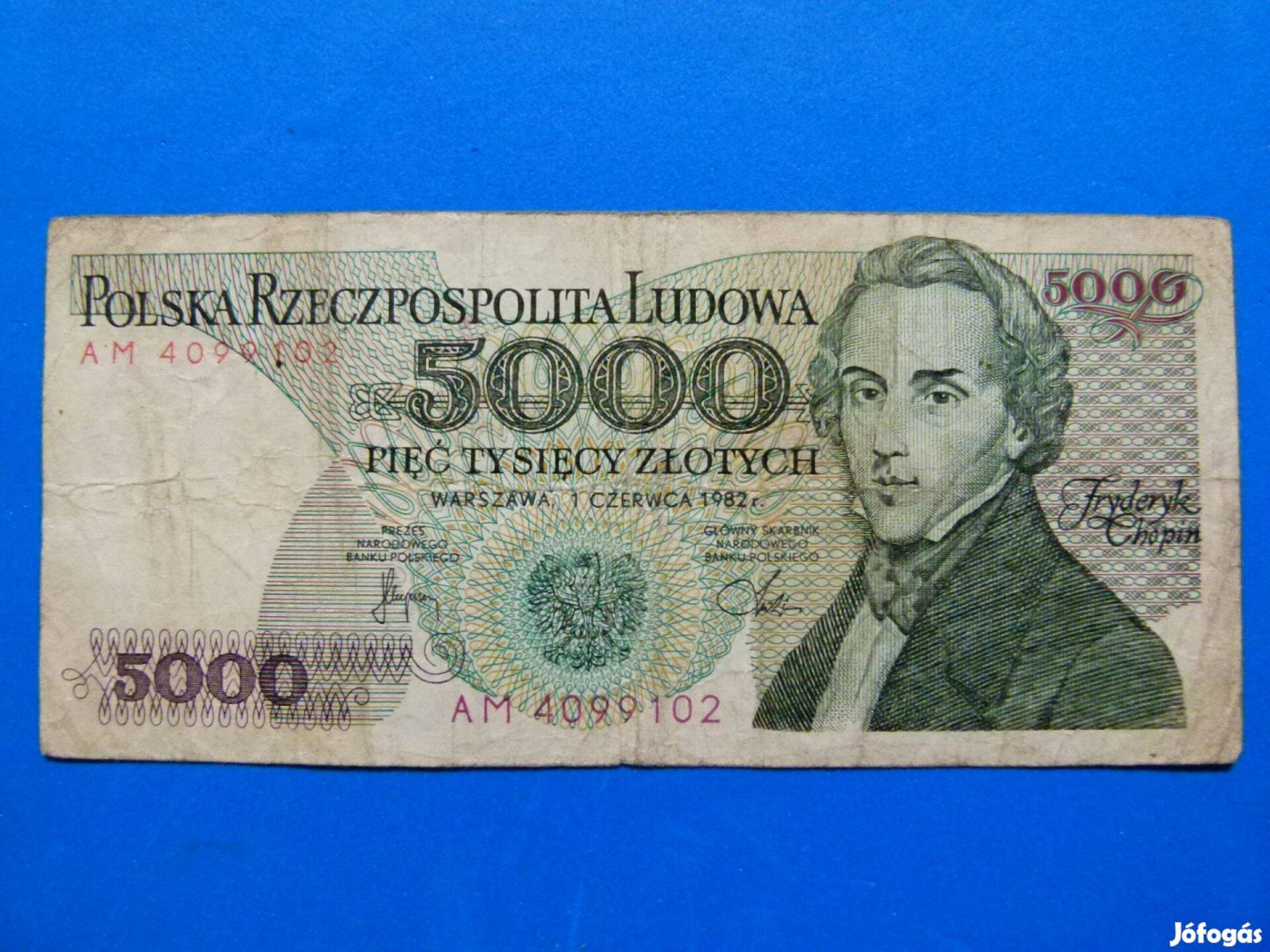 5000 Zloty 1982