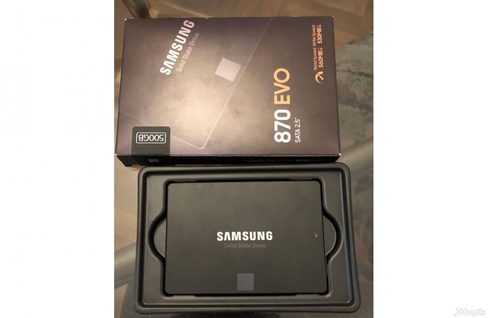 500Gb-os Samsung Evo 870 SSD újonnan. Postázom is!