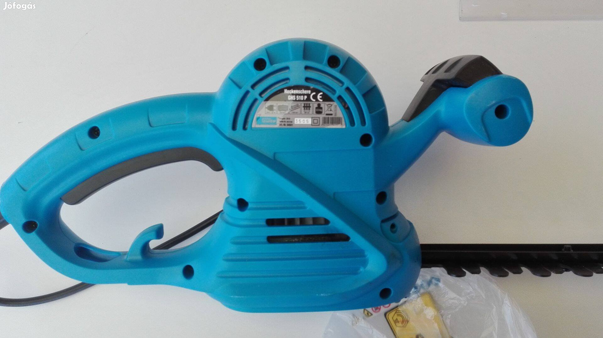 500W-os elektromos sövényvágó, motoros sövény nyíró 46cm vágóhosszal