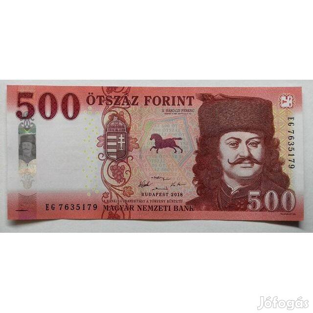 500 Forint bankjegy 2018 500Ft UNC (0813)