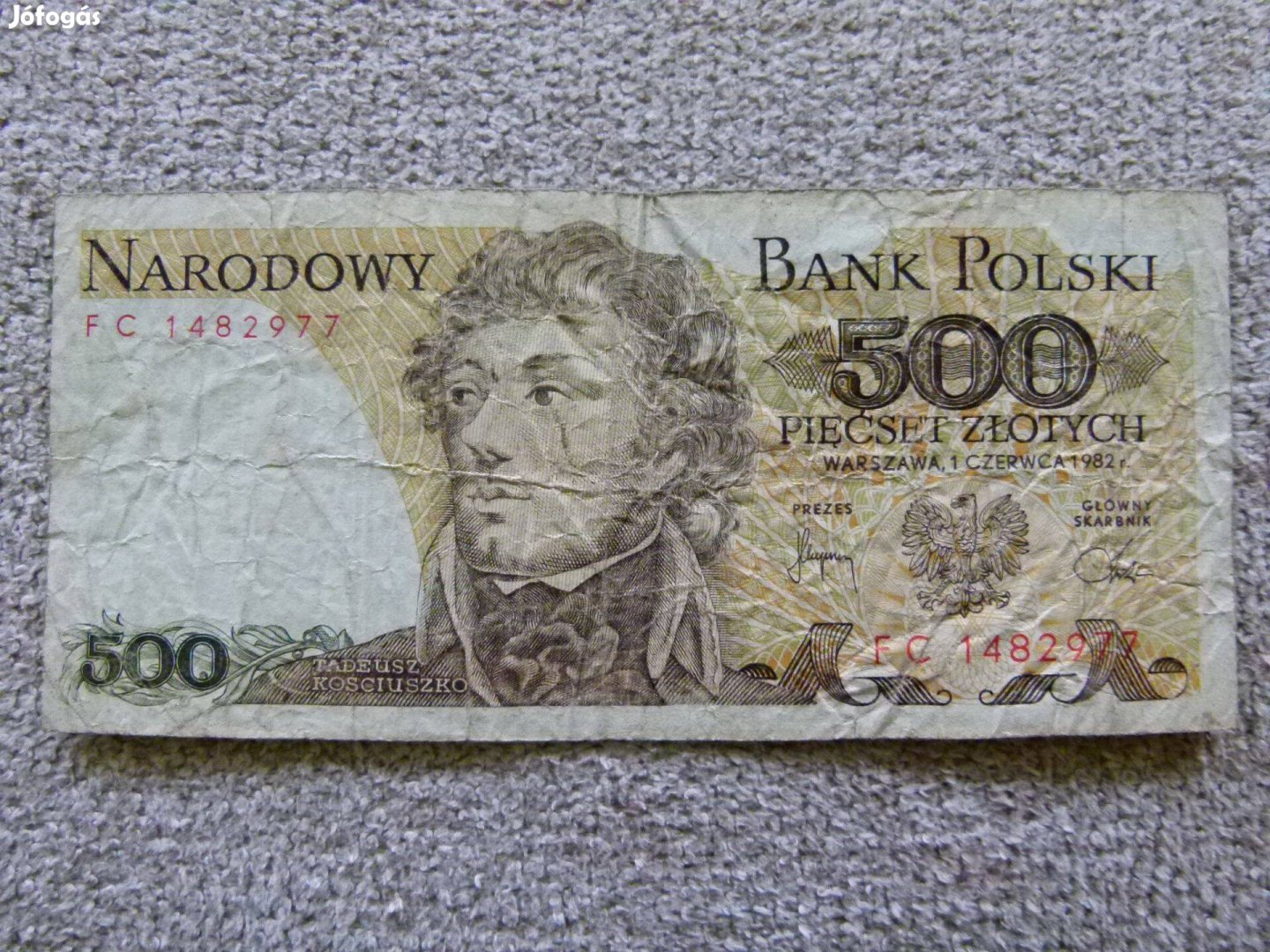 500 Zloty 1982