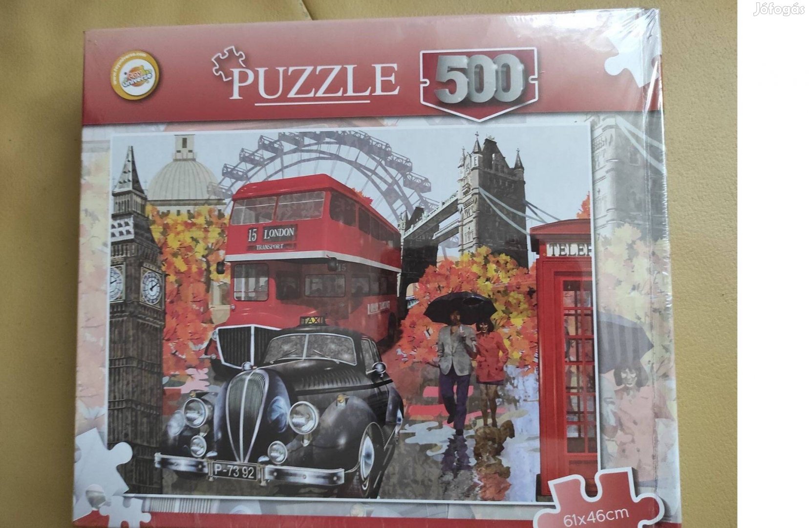 500 db-os Puzzle London Új! Bontatlan!