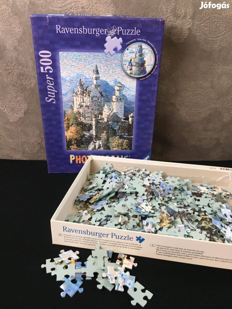 500 db-os puzzle Neuschwanstein kastély