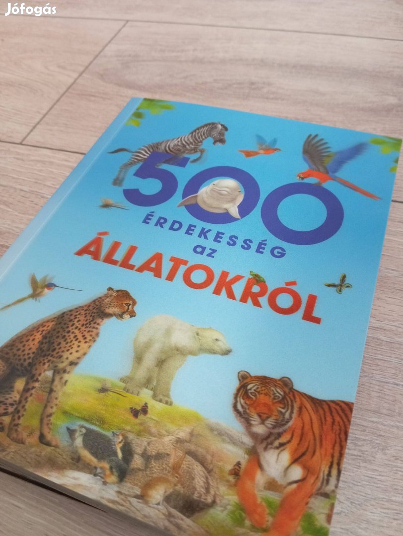 500 érdekesség az állatokról új könyv