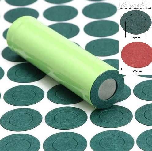 500db Öntapadós Cellaszigetelő 26650 Akkumulátorokhoz (5178)