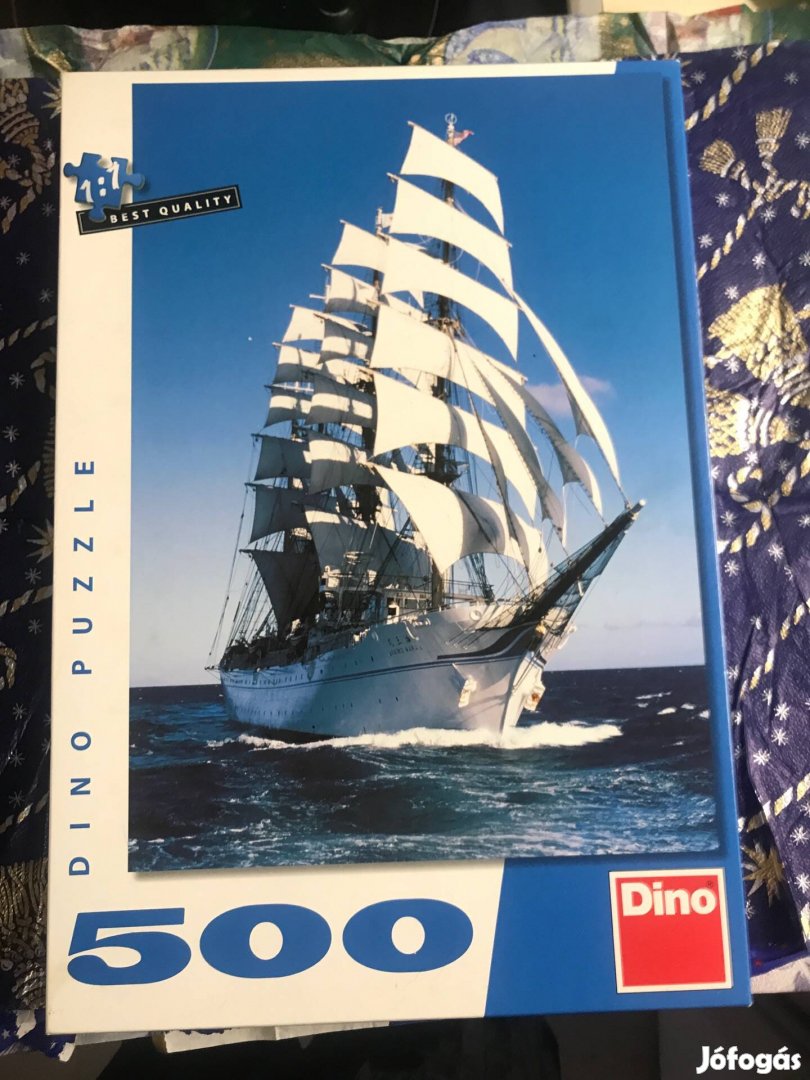 500db-os vitorlás puzzle