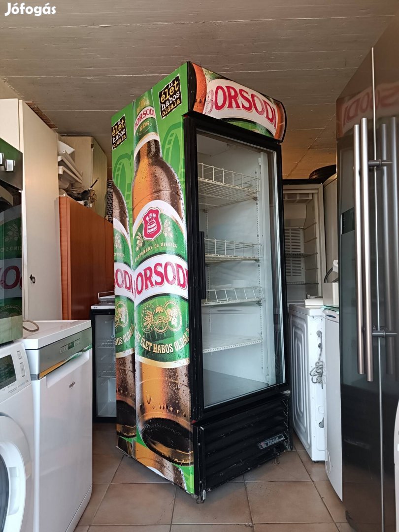 500l légkeverős True üveges ital hűtőszekrény hűtőgép hűtő