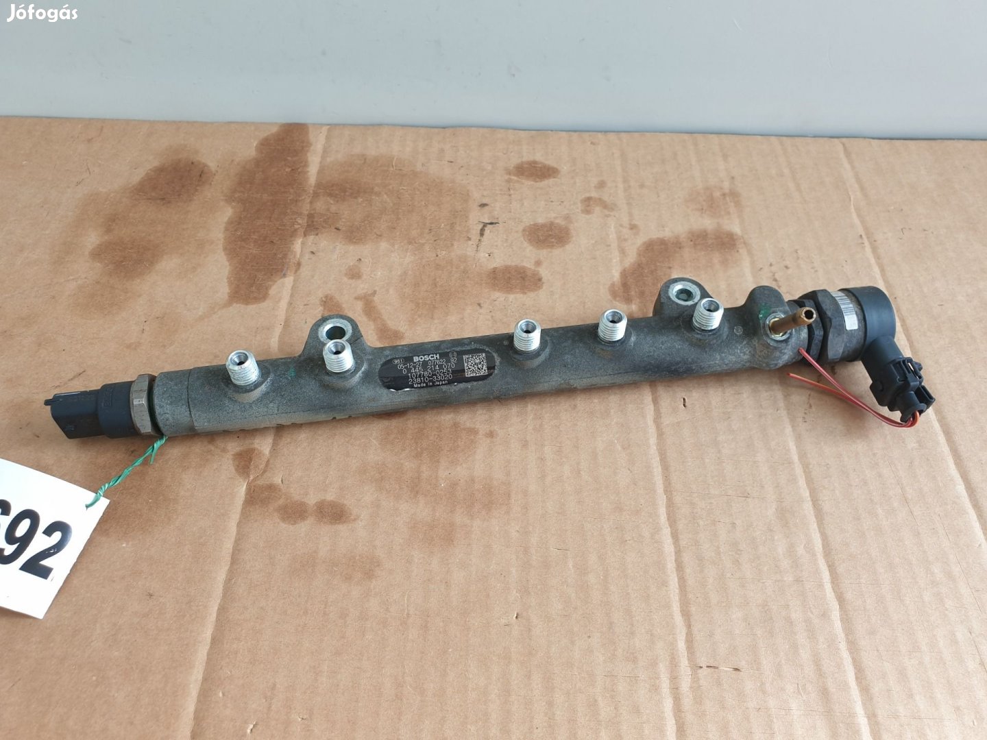 501692 Mini Cooper, 1.4D, Bosch 0 445 214 070, RAIL Cső, Közös