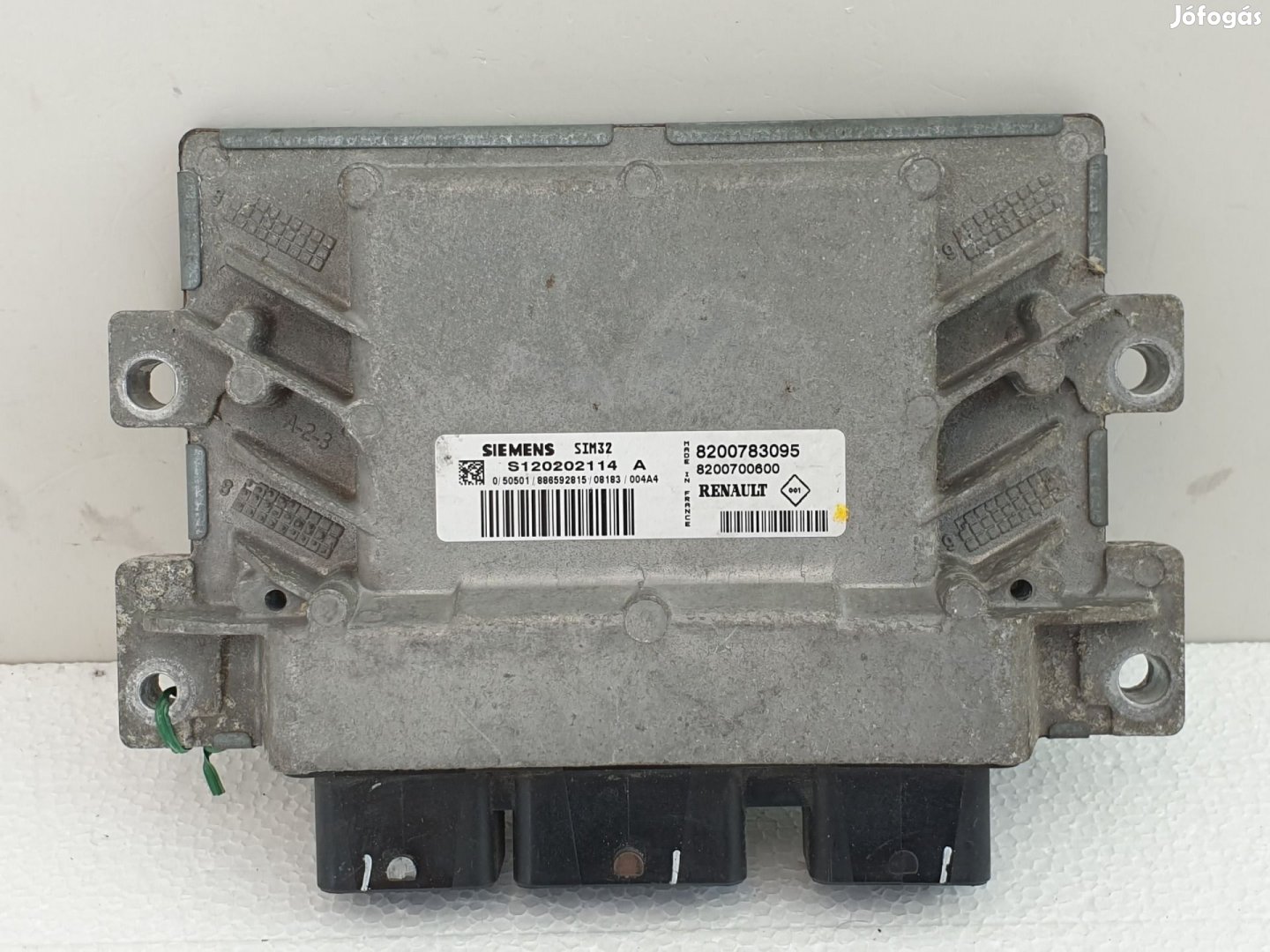 502933 Renault Clio 3,  Motorvezérlő, Ecu, S120202114A, 8200783095,