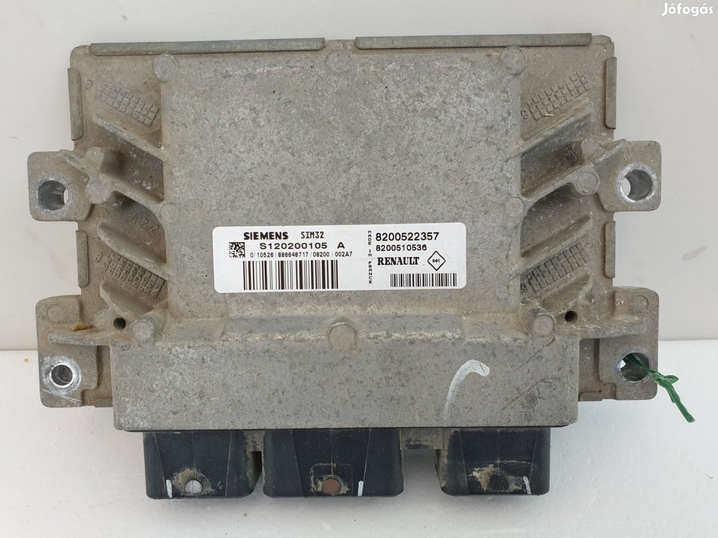 502948 Renault Clio 3, 2009, Motorvezérlő, Ecu, S120200105A,