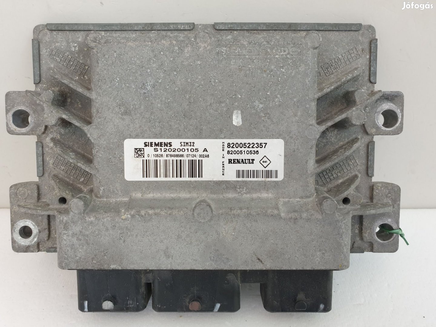 502949 Renault Clio 3, 2010, Motorvezérlő, Ecu, S120200105A,