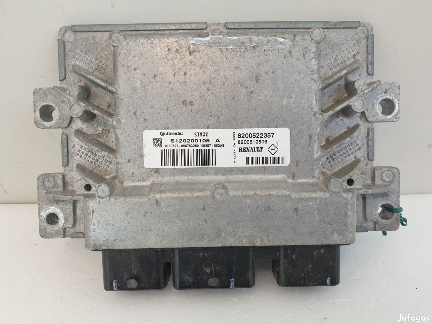 502951 Renault Clio 3, 2011, Motorvezérlő, Ecu, S120200105A,