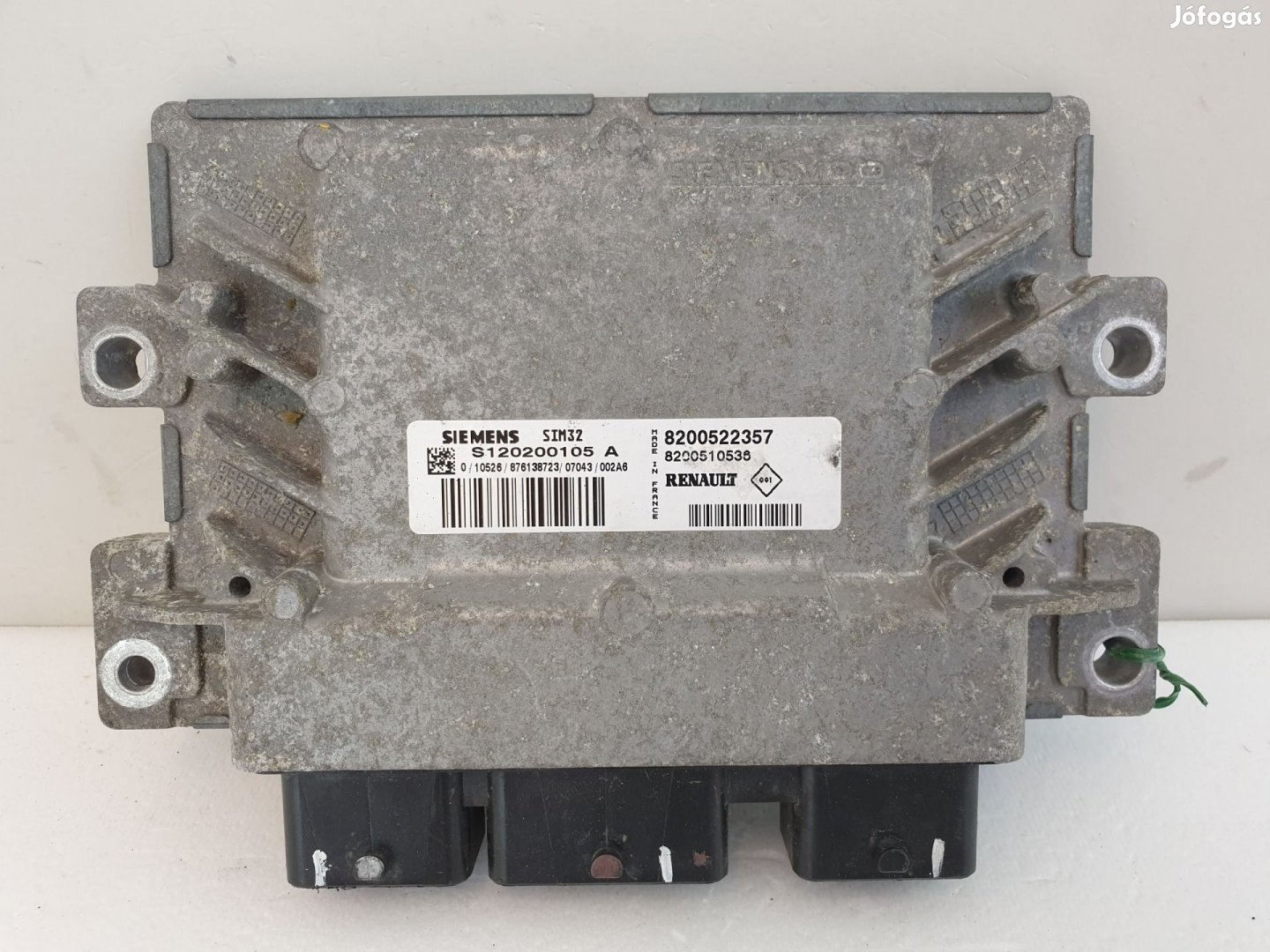 502954 Renault Clio 3, 2010, Motorvezérlő, Ecu, S120200105A,