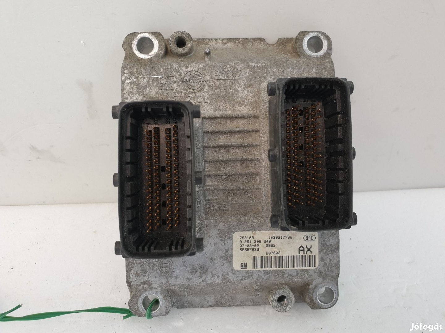 502970 Opel Corsa D, 2007, Motorvezérlő, Ecu, 0261208940, 55557933