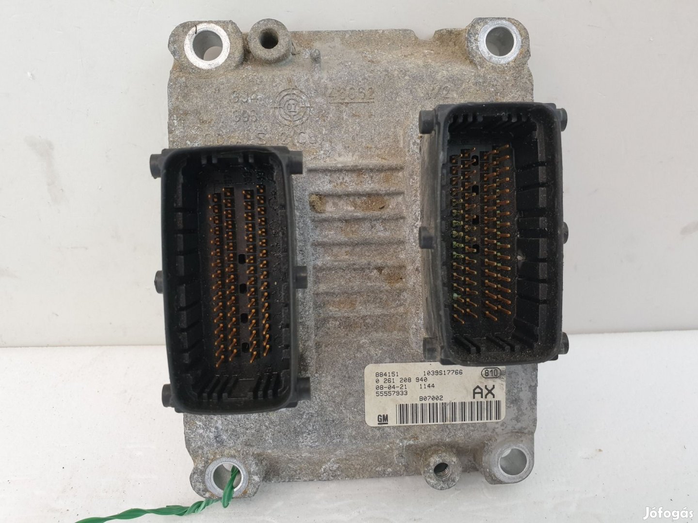 502971 Opel Corsa D, 2008, Motorvezérlő, Ecu, 0261208940, 55557933