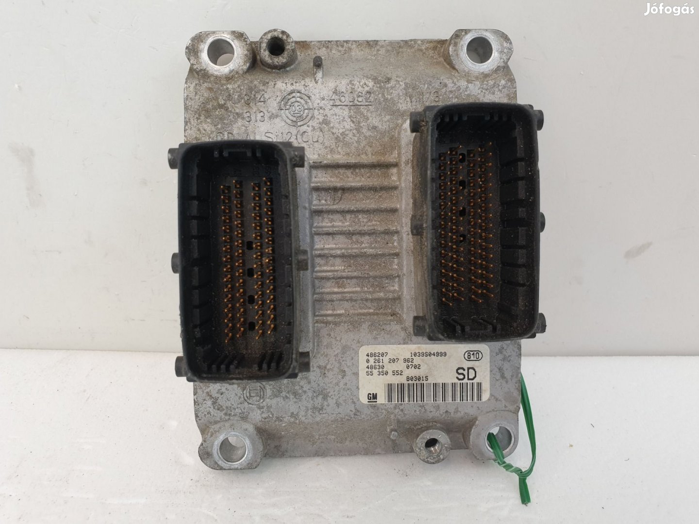 502972 Opel Corsa C, 2005, Motorvezérlő, Ecu, 0261207962, 5535055SD,